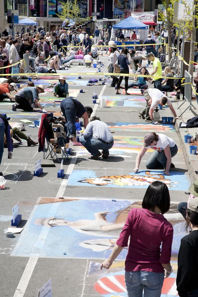 2013 Chalk on the Walk panorama
